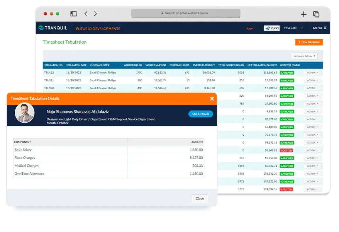 Timesheet Invoice