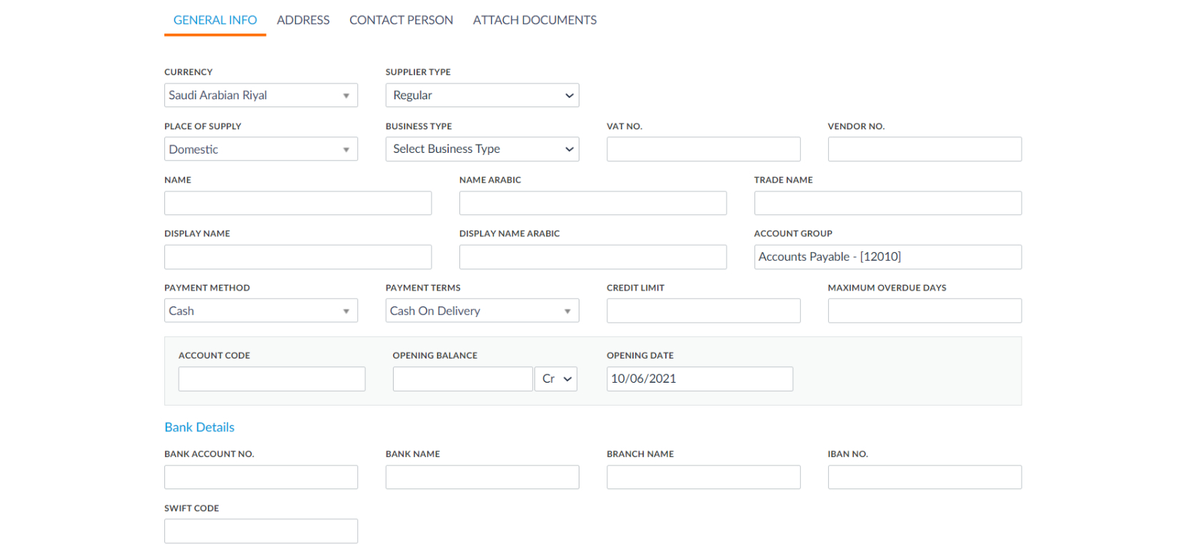 Supplier Management